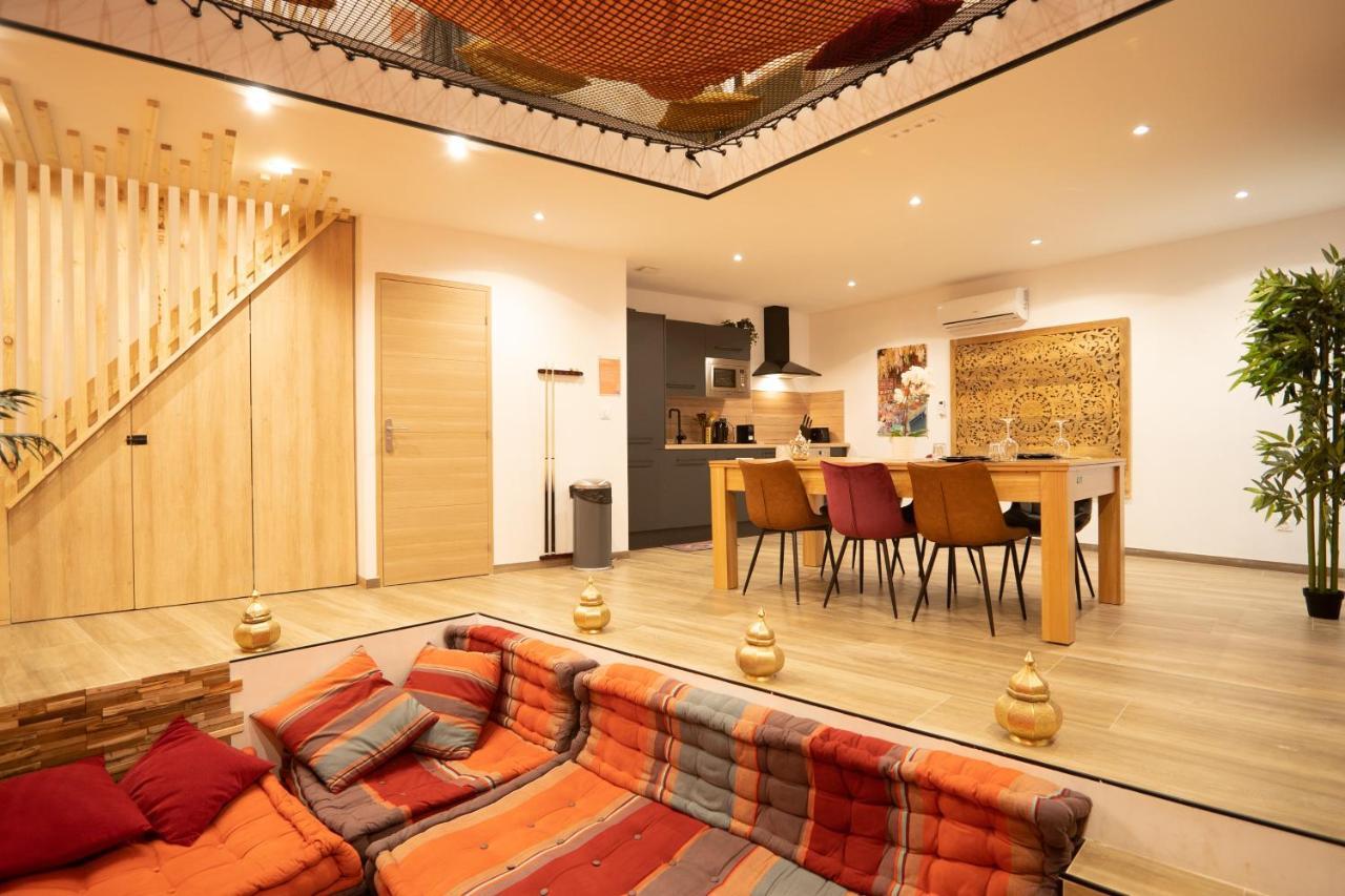 Capsule Marrakech I Chicha I Sauna I Balneo I Console Ps5 I Cinema Trith-Saint-Leger المظهر الخارجي الصورة