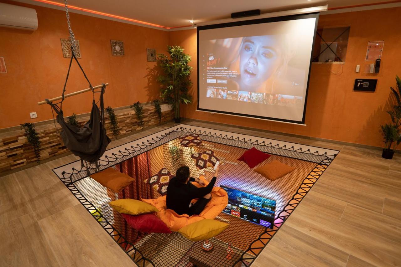 Capsule Marrakech I Chicha I Sauna I Balneo I Console Ps5 I Cinema Trith-Saint-Leger المظهر الخارجي الصورة