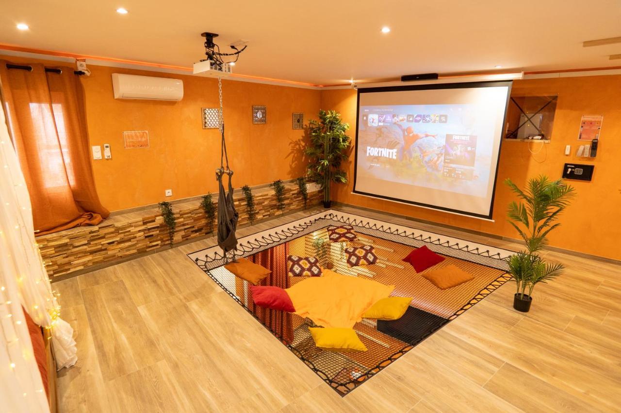 Capsule Marrakech I Chicha I Sauna I Balneo I Console Ps5 I Cinema Trith-Saint-Leger المظهر الخارجي الصورة