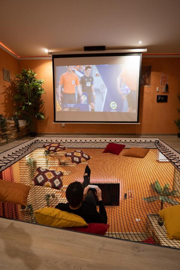Capsule Marrakech I Chicha I Sauna I Balneo I Console Ps5 I Cinema Trith-Saint-Leger المظهر الخارجي الصورة