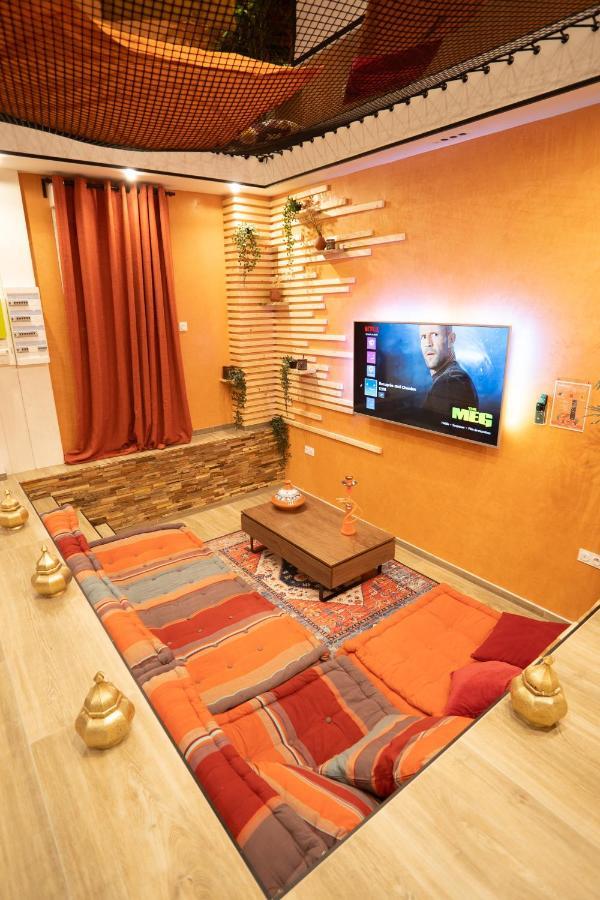 Capsule Marrakech I Chicha I Sauna I Balneo I Console Ps5 I Cinema Trith-Saint-Leger المظهر الخارجي الصورة