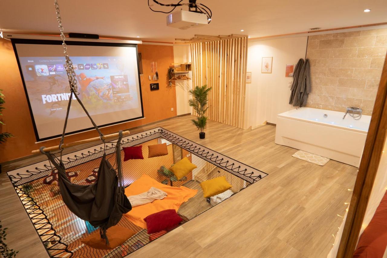 Capsule Marrakech I Chicha I Sauna I Balneo I Console Ps5 I Cinema Trith-Saint-Leger المظهر الخارجي الصورة